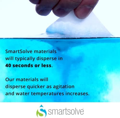 SmartSolve 3 Pt. Растворлива во вода хартија, бела, IT117139, брзо се раствора во вода, биоразградлива, печатач компатибилен, занаети, цртање, белешки, големина на букви, 8,5 ”x 11??