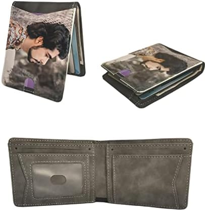 2 парчиња сублимација паричник празна кожа клип за пари предниот џеб тенок двострана занает за занает DIY