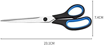 JAWKP кујнски ножици 8 инчи Професионални ножици за склопување на не'рѓосувачки челик, ножици за шиење ножици за шиење игли занаетчиски