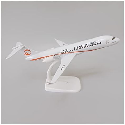 Модели за колекционерски авиони со легура на легури за: Авион Кина Источна ОТТ ерлајнс ARJ ARJ21-700 B-123A Airline Природна смола легура Алуминиумски модел на алуминиум за дек