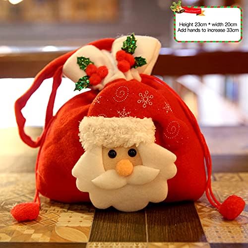 08wlbp Божиќна Декорација Торбите За Бонбони Се Многу Погодни Како Подароци За Забави И Украси За Новогодишна Елка