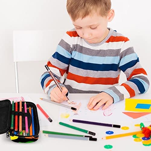 Случај со моливи на Героткр, торбичка за моливи, кутија со моливи, кутија за естетски молив, лесни шарени черепи