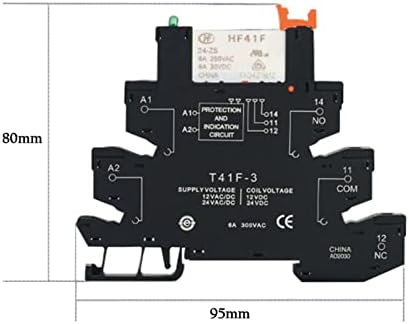 Mini Ultra-Thin Solid State Module Module Module T41F-3 HF41F-024-012 DC24V 12V 5V метод