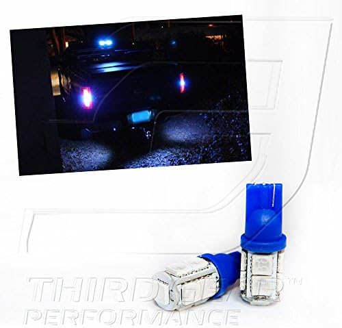 TGP T15 Blue 9 LED SMD 5050 Клин Обратна/Резервна Светилки Пар 2007-2013 Компатибилен Со Џип Патриот
