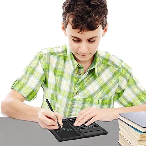 Калкулатор со Notepad, Trelc 10 цифри LCD дисплеј Научен калкулатор, повеќе-функционален преносен калкулатор за десктоп за средно училиште, состанок во канцеларија и дом
