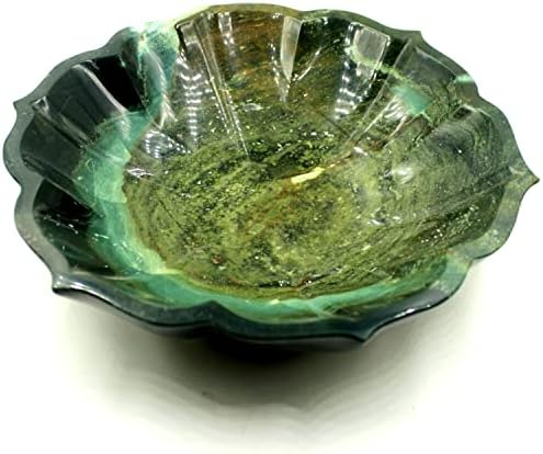 Jae со ainаин уметност и извоз Природна декоративна зелена adeад чинија, сад од скапоцени камења, зелен агат сад, авентуринска чинија, реики