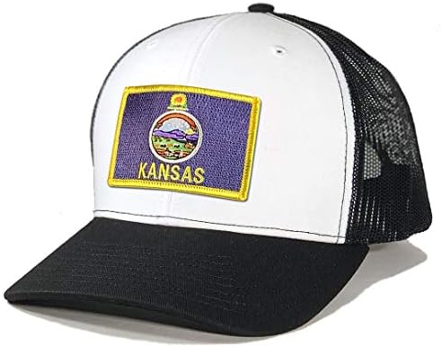 Домашна машка машка капа од знамето Канзас Канџир