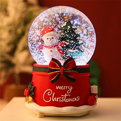 Ротирачки Дедо Мраз кристал топка рингишпил музичка кутија лебдечка снегулка Снежен глобус роденденски подарок