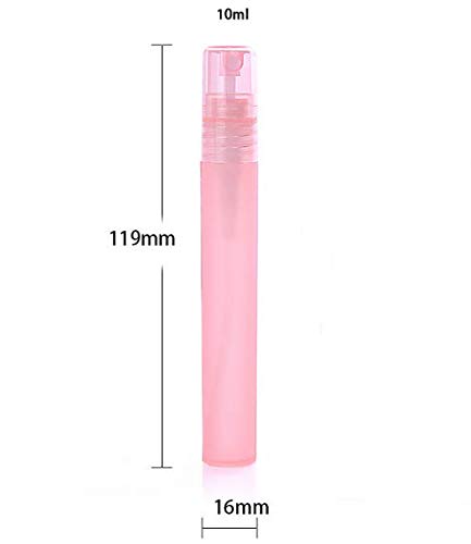 Woiwo 10ml шарена пластика замрзнат мини атомизатор спреј, миризба за миризба миризба миризба со миризба шише шише