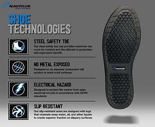 Наутилус Безбедносни Обувки Машки Индустриски Чевли Од Западната Страна