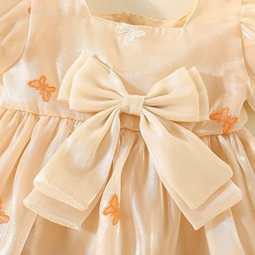 Кагајдски Фустан За Мали Девојчиња Мали Девојчиња Со Кратки Ракави Отпечатоци Од Пеперутки Возбудува Фустан За Принцеза Фустани За Танцување