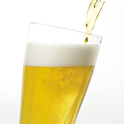 Адерија Б2291 Премиум Пилснер Пиво Стакло, 13,8 фл оз , Сет од 3, Произведени Во Јапонија