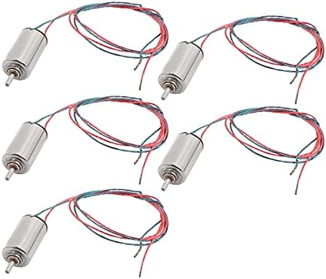 Нов LON0167 5PCS DC 1.5V-4.5V 41509RPM со голема брзина DC Corless Motor (5PCS DC 1.5V-4.5V 41509RPM Hochgeschwindigkeits-DC безжичен