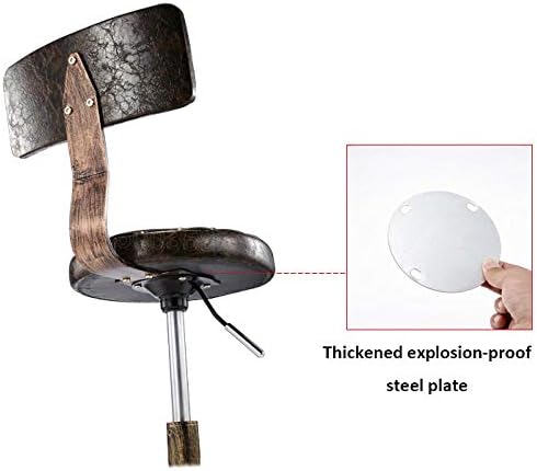 Фотографија столче на тркалото ， Медицински столче со црно синтетичко кожено седиште ， прилагодлива висина 48-58 см ， Поддржана тежина