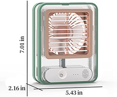 #4зо86ц УСБ На Полнење Мал Тавански Вентилатор Пренослив Надворешен Затворен Вентилатор За Виси Работна Површина Ноќно Светло Мини Мултифункционален Вентилатор Ли