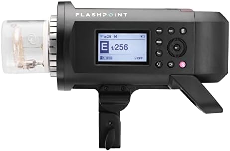 FlashPoint XPLOR 600PRO TTL MONOLIGHT + GLOW EZ заклучување на склопување на сребрена убавина за убавина + Flashpoint 10 'C светлосен штанд