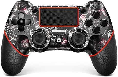 AceGamer Безжичен Контролер ЗА PS4, Сопствен Дизајн V2 Gamepad Џојстик ЗА PS4 СО Нелизгачки Зафат Од Двете Страни и 3,5 mm Аудио Приклучок