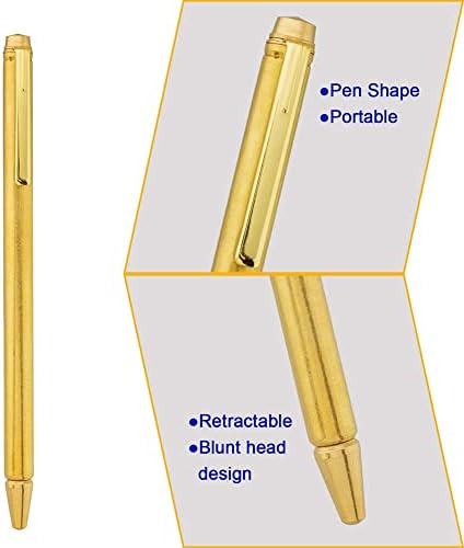 Tochca 2PCS Downing Rods, прачки за дивизирање, преносни облици на пенкало L прачки, за алатки, вода за поделување итн.