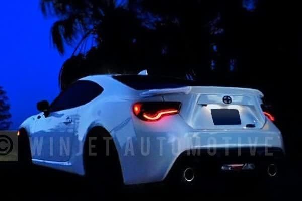 Вињет Стрит Серија за [2013 2014 2015 2017 2018 2019 2020 Scion FR-S Toyota 86 Subaru BRZ] DRL LED опашка светла