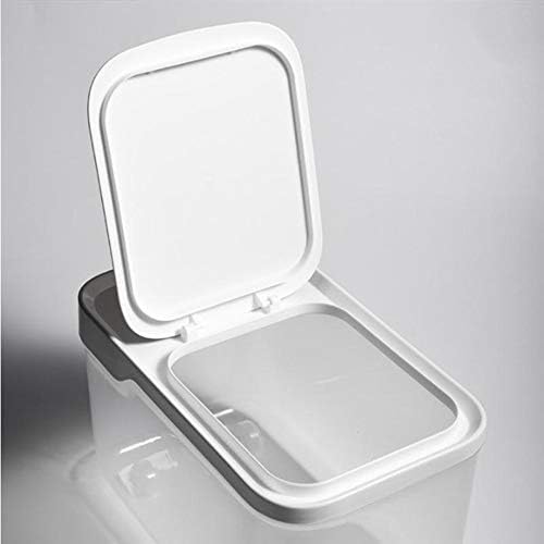 WSSBK 5kg Кутија За Складирање Ориз Диспензерот За Житни Култури Флип Капак Организатор На Храна Контејнер За Складирање Кујна Запечатена