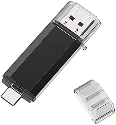 128gb Тип C Флеш Диск-2 во 1 OTG USB C Меморија Стап - Двоен Тип C Флеш Диск Палецот Диск Слика Стап Скокни Диск За Паметни Телефони, Таблети,