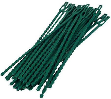 Гуангминг-кабелски поштенски врски, 50 парчиња повеќенаменски пластични кабелски вратоврска за самостојно заклучување, обвивки за градина за дома, канцеларија, га?
