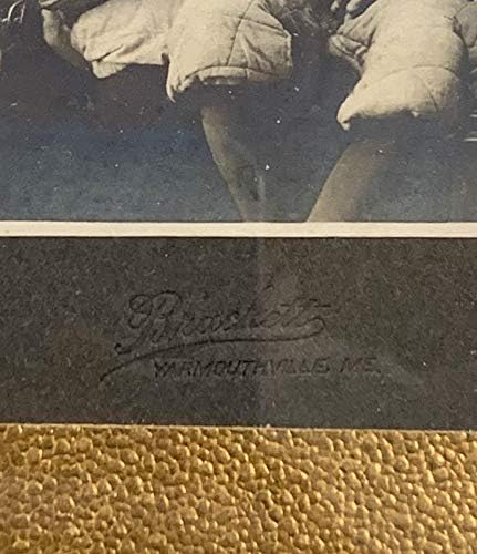 Гроздобер 1800 -тите оригинални бејзбол тим Фотографија, Јармут Мејн. Врамена