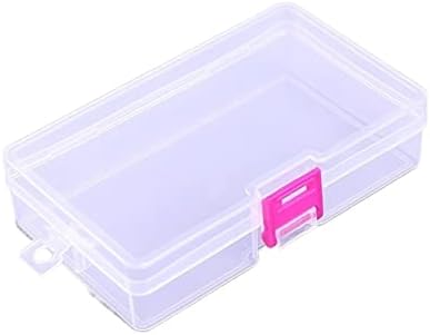 Кутија за складирање на кутии за складирање кутија за кутии за алатки пластична контејнер кутија за алатки за шиење на кутии PP кутии Транспарентна компонента завр?