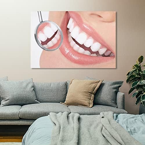 Стоматолошка канцеларија Bludug украсена со постери за стоматолошки третман Стоматолошка канцеларија постери платно за сликање постери