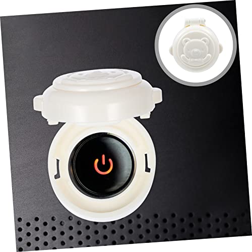 Yarnow 4PCS заштитен капа за заштита на куќи за безбедносни брави за безбедност на рерна за автомобилски електрични уреди машина за перење Детето