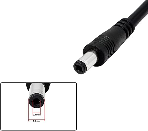 DC 5V до DC 12V USB напон на конвертор кабел со DC Jack 5.5 x 2,5 mm или 5,5 x 2,1мм