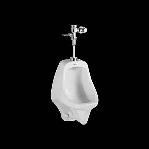 Американски стандард 6541.511.020 Allbrook Top Spud Urinal со 1,0 GPF рачен пламен вентил