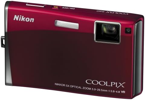 Nikon Coolpix S60 10MP дигитална камера со 5x оптички вибрации за намалување на зумот