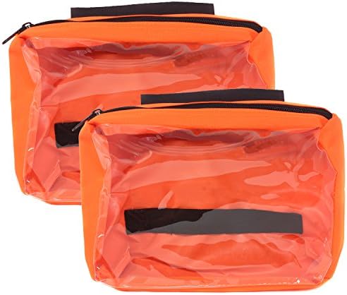 Постојано подготвена прва помош голема емт торба за траума од прва реакција - портокалова
