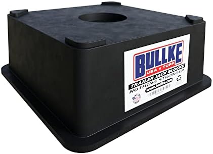 Bullke Trailer Block Block Stand тестирани до 18,000 фунти стабилизирачки влошки | Најсилни блокови за RV 5 -то тркало кампер, пост, стапало,