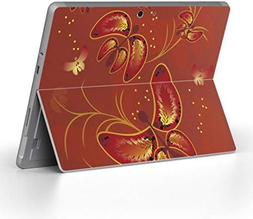 Покрив за декларации на igsticker за Microsoft Surface Go/Go 2 Ултра тенки заштитнички налепници на телото на налепници 001260 Цвет на пеперутка