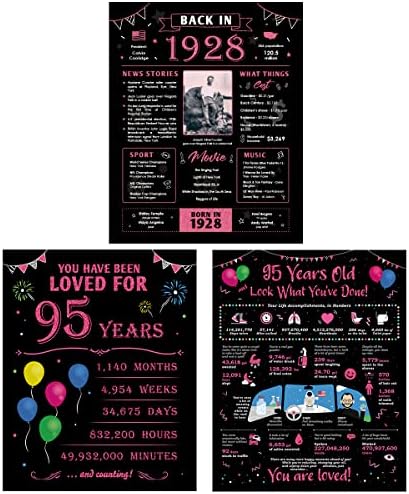 95 -ти роденденски украси за жени или мажи - уникатни идеи за подароци за роденден на жена или мајка - 95 -ти роденденски подароци - Смешен