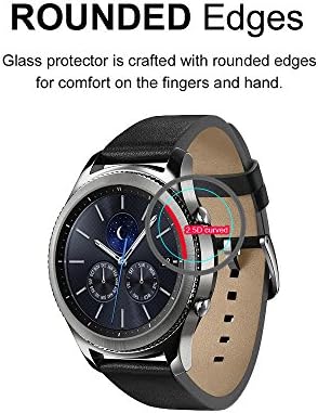 SuperShieldz дизајниран за фосилен Q venture HR Gen 4 Smartwatch Tempered Glass Screen Prayer, анти гребнатини, без меурчиња, без меурчиња