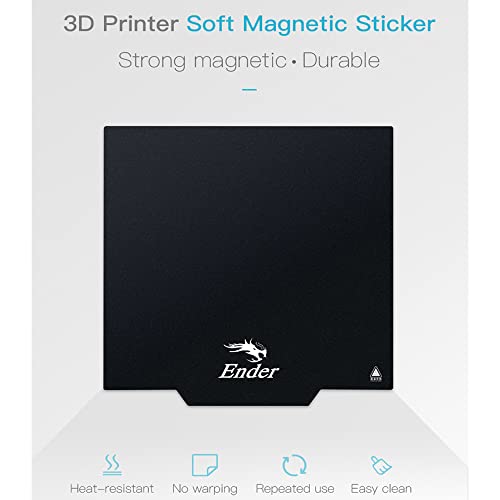 2-пакет за крцкање Оригинален ултра отстранлив магнетски 3Д печатач Изградете површина загреан кревет за Ендер 3/Ендер 3 Про/Ендер 3 V2 3Д печатач 235х235мм