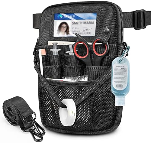 Медицинска сестра Фани Пак со држач за лента, Sithon Multi Deplaptment Medical Gear Gear Pocket Bag Bag Tage Tuse Tughtor Cood | Колациски