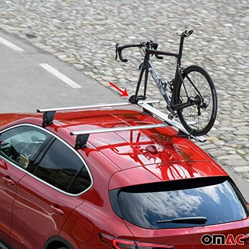 ОМАК додатоци за автомобили Алуминиум исправен монтиран покрив за велосипеди за велосипеди за велосипедски адаптер за велосипеди | Носач на