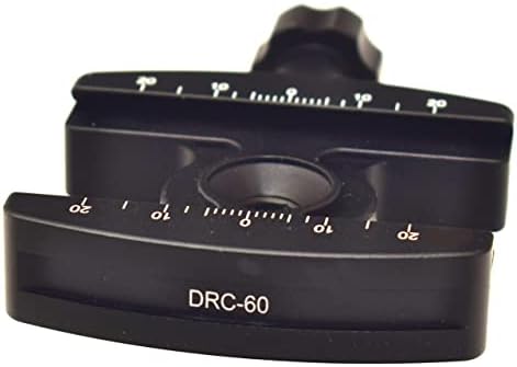 Desmond DRC-60 60mm Rapid QR Clamp 3/8 W 1/4 Адаптер ARCA-SWISS компатибилен за главата на статив за брзо ослободување