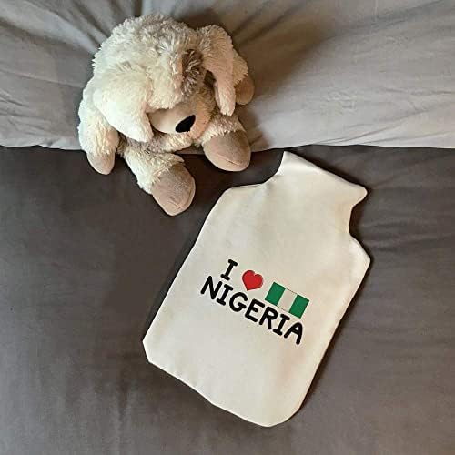 Азиеда „Ја сакам нигерија“ капаче за шише со топла вода