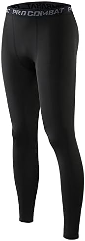 Панталони за компресија на машки Hycoprot, атлетски тесни, хеланки основни слоеви на дното за трчање тренинг спортска јога кошарка