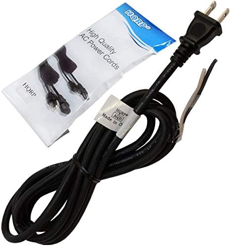 HQRP AC Power Cord Costribtion Compational со Dewalt DW887 DWE4011 DWE4012 DWE4020-B3 DWE4100 DWE4120 Електричен мелница за поправка на кабел