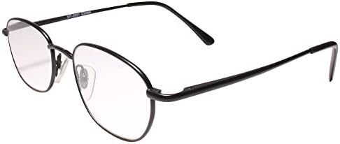 Класичен ретро -жени правоаголник црна рамка 1,50 читач на очила за читање