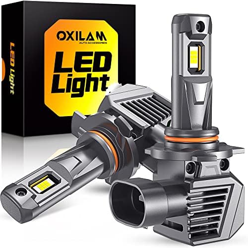 ОКСИЛАМ 7443 LED Светилки Жолта Кочница светла &засилувач; 9012 HIR2 LED Светилки , Супер Светла LED Конверзија Комплет, Приклучок И Игра