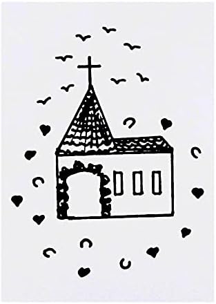 Азееда 4 Х Црква &засилувач; Срца Привремени Тетоважи