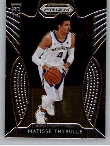 2019-20 PANINI PRIZM DRAFT 19 MATISSE THYBULLE RC RC DOBICIE WASHINGTON HUSKIES Кошарка Трговска картичка