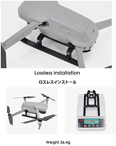 Опрема за слетување на Kimyoaee за DJI Mavic Air 2 Додатоци за дронови Продолжени заштитни заштитени заштитени загради за заштитени држачи